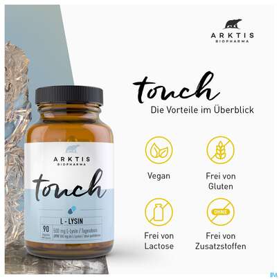 L-lysin Kapseln Arktis Touch 90st, A-Nr.: 4750672 - 05