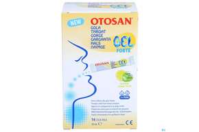 Otosan Forte Rachen-halsgel 10ml Sticks Sachet 14st, A-Nr.: 4582602 - 01