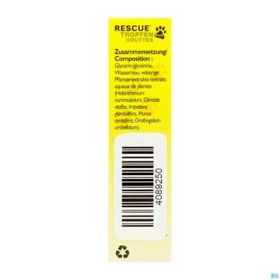 Rescura Pets Tropfen Ohne Alkohol 10ml, A-Nr.: 4089250 - 06