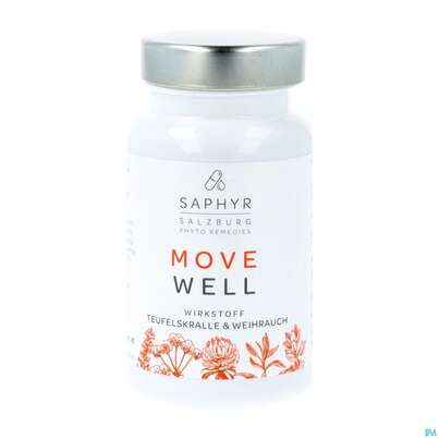 Sie sehen eine Packung Saphyr Kapseln Move Well 60st, Produktbild: 02 Saphyr Kapseln Move Well 60st, A-Nr.: 5192174 - 02
