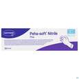 Sie sehen eine Packung Untersuchungshandschuhe Peha/soft/puderfrei Nitrile Unsteril Fino S 150st, Produktbild: 01 Untersuchungshandschuhe Peha/soft/puderfrei Nitrile Unsteril Fino S 150st, A-Nr.: 3836526 - 01