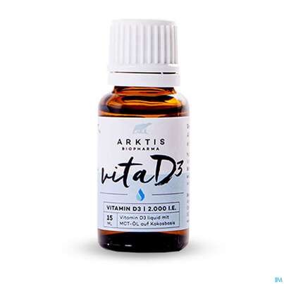Vitamin D Liquid Arktis 2000 15ml, A-Nr.: 4750809 - 01