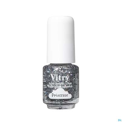 Sie sehen eine Packung Vitry Wasser-nagellack Princesse 4ml, Produktbild: 02 Vitry Wasser-nagellack Princesse 4ml, A-Nr.: 5927397 - 02