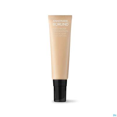 Sie sehen eine Packung Boerlind Natuwear Foundation Beige 60251 30ml, Produktbild: 01 Boerlind Natuwear Foundation Beige 60251 30ml, A-Nr.: 5687929 - 01