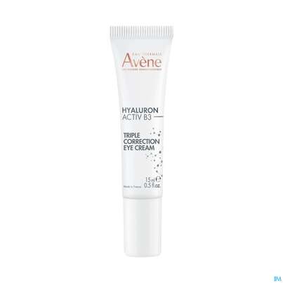 Sie sehen eine Packung Avene Hyaluron Activ B3 Augencreme 15ml, Produktbild: 20 Avene Hyaluron Activ B3 Augencreme 15ml, A-Nr.: 5693410 - 20