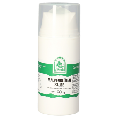 Sie sehen eine Packung MALVENBLÜTEN SALBE 90 G, Produktbild: 01 MALVENBLÜTEN SALBE 90 G, A-Nr.: 5637699 - 01