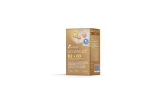 ACURAFLEX® K2 + D3 60 Kapseln – 2.000 I.E. Vitamin D3 + 100 μg Vitamin K2 (MK-7), A-Nr.: 6130749 - 01