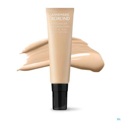 Sie sehen eine Packung Boerlind Natuwear Foundation Beige 60251 30ml, Produktbild: 09 Boerlind Natuwear Foundation Beige 60251 30ml, A-Nr.: 5687929 - 09