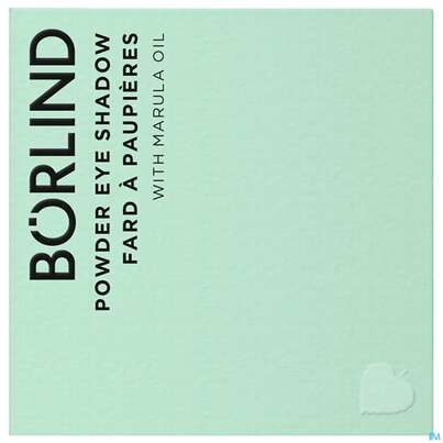 Sie sehen eine Packung Boerlind Powder Eye Shadow Matt Graphite 60257 2g, Produktbild: 02 Boerlind Powder Eye Shadow Matt Graphite 60257 2g, A-Nr.: 5689213 - 02