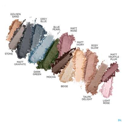 Sie sehen eine Packung Boerlind Powder Eye Shadow Matt Graphite 60257 2g, Produktbild: 09 Boerlind Powder Eye Shadow Matt Graphite 60257 2g, A-Nr.: 5689213 - 09