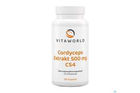 Cordyceps Sinensis-extrakt Kapseln Vegetarisch 500mg Vita World 100st, A-Nr.: 4836439 - 01