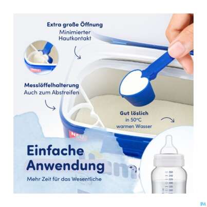 Sie sehen eine Packung Humana Anfangsmilch Pulver Von Geburt An Pre 750g, Produktbild: 07 Humana Anfangsmilch Pulver Von Geburt An Pre 750g, A-Nr.: 5417041 - 07