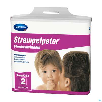 Inkontinenz Strampelpeter Flockenwindeln Staerke 1 56st, A-Nr.: 2307530 - 09