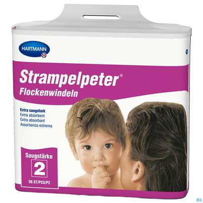 Inkontinenz Strampelpeter Flockenwindeln Staerke 1 56st, A-Nr.: 2307530 - 10