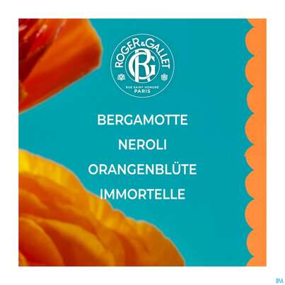 Sie sehen eine Packung Roger & Gallet Neroli Wellbeing/solid Fragrance 5g, Produktbild: 10 Roger & Gallet Neroli Wellbeing/solid Fragrance 5g, A-Nr.: 5890004 - 10