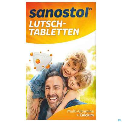 Sie sehen eine Packung Sanostol Lutschtabl -takeda 75st, Produktbild: 01 Sanostol Lutschtabl -takeda 75st, A-Nr.: 3945014 - 01