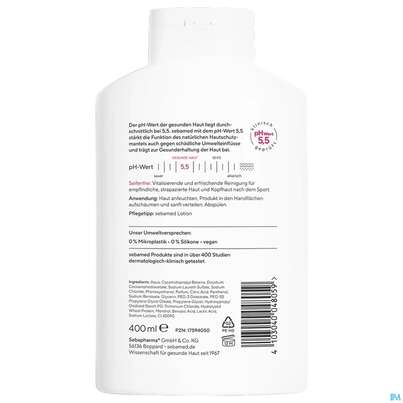 Sebamed/sebapharma Sport Dusche 400ml, A-Nr.: 5599817 - 04