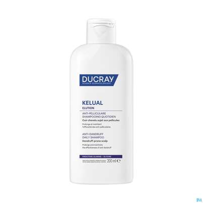 Sie sehen eine Packung Shampoon Ducray Elution Neu 200ml, Produktbild: 04 Shampoon Ducray Elution Neu 200ml, A-Nr.: 5746000 - 04