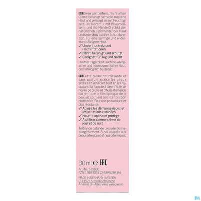 Weleda Feuchtigkeitscreme Mandel Sensitiv 30ml, A-Nr.: 5848284 - 03