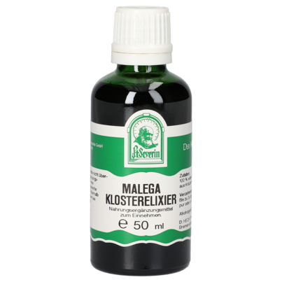 Sie sehen eine Packung MALEGAELIXIER ST. SEVERIN 50 ML, Produktbild: 01 MALEGAELIXIER ST. SEVERIN 50 ML, A-Nr.: 1768536 - 01