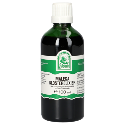 Sie sehen eine Packung MALEGAELIXIER ST. SEVERIN 100 ML, Produktbild: 01 MALEGAELIXIER ST. SEVERIN 100 ML, A-Nr.: 1768542 - 01