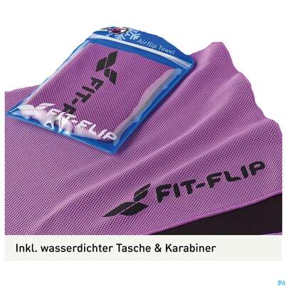 Sie sehen eine Packung Airflip Towel Pastell Flieder 1st, Produktbild: 02 Airflip Towel Pastell Flieder 1st, A-Nr.: 5954224 - 02