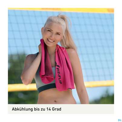 Sie sehen eine Packung Airflip Towel Pastell Rosa 1st, Produktbild: 03 Airflip Towel Pastell Rosa 1st, A-Nr.: 5954218 - 03