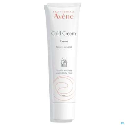 Sie sehen eine Packung Avene Cold Cream 100ml, Produktbild: 06 Avene Cold Cream 100ml, A-Nr.: 5939710 - 06