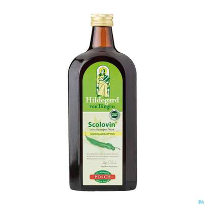 Sie sehen eine Packung Biofit Hild Trank Scolovin 0,5l, Produktbild: 01 Biofit Hild Trank Scolovin 0,5l, A-Nr.: 2194250 - 01
