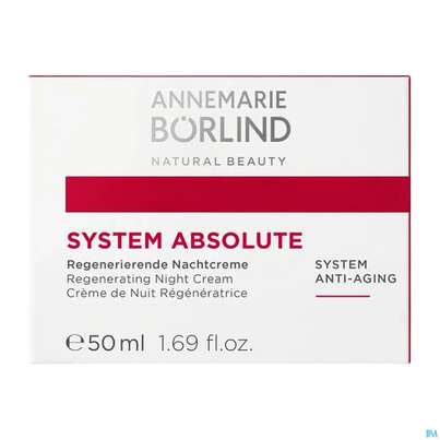 Sie sehen eine Packung Boerlind System Absolut Nachtcreme Limited Design 60362 50ml, Produktbild: 01 Boerlind System Absolut Nachtcreme Limited Design 60362 50ml, A-Nr.: 5844783 - 01