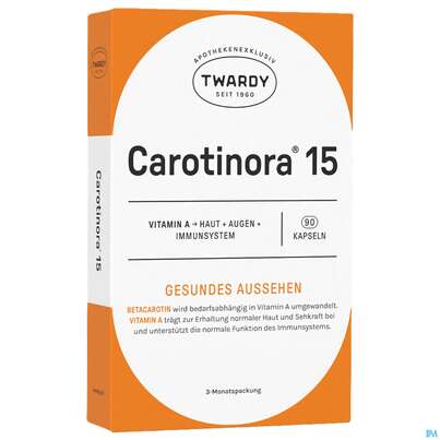 Carotinora 15 Kapseln Twardy 90st, A-Nr.: 4495441 - 02