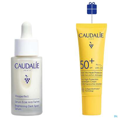Sie sehen eine Packung Caudalie Vp Serum +sonne Set 50ml, Produktbild: 06 Caudalie Vp Serum +sonne Set 50ml, A-Nr.: 5930790 - 06