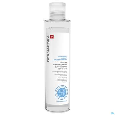 Dermafora Hydr Mizellen Reinigungs- Wasser Feuchtigkeitarm 200ml, A-Nr.: 5561111 - 02