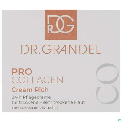 Sie sehen eine Packung Dr.grandel Pro Collagen Rich 41696 50ml, Produktbild: 02 Dr.grandel Pro Collagen Rich 41696 50ml, A-Nr.: 5894781 - 02