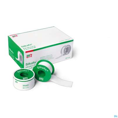 Heftpflaster Silkafix 5mx 2,50cm 12st, A-Nr.: 2713247 - 02