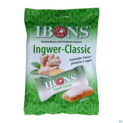 Sie sehen eine Packung Ibons Kaubonbons Classic Btl 92g, Produktbild: 01 Ibons Kaubonbons Classic Btl 92g, A-Nr.: 4782301 - 01