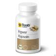 Sie sehen eine Packung Ingwer Kapseln Bio Raab 80st, Produktbild: 01 Ingwer Kapseln Bio Raab 80st, A-Nr.: 5871337 - 01