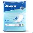 Sie sehen eine Packung Inkontinenz Attends Einlagen Soft 4 Super 30st, Produktbild: 02 Inkontinenz Attends Einlagen Soft 4 Super 30st, A-Nr.: 4577328 - 02