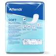 Sie sehen eine Packung Inkontinenz Attends Einlagen Soft 4 Super 30st, Produktbild: 03 Inkontinenz Attends Einlagen Soft 4 Super 30st, A-Nr.: 4577328 - 03