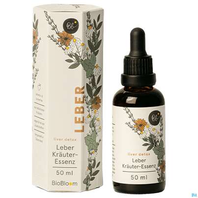 Sie sehen eine Packung Kraeuter Essenz Lebergesundheit Liver Detox 50ml, Produktbild: 05 Kraeuter Essenz Lebergesundheit Liver Detox 50ml, A-Nr.: 5969817 - 05