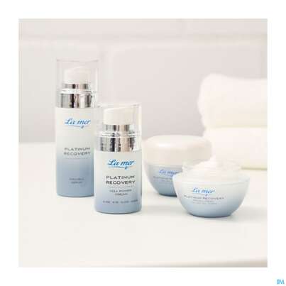 Sie sehen eine Packung La Mer Mit Parfum Platinum Pro Cell Cream Tag 50ml, Produktbild: 03 La Mer Mit Parfum Platinum Pro Cell Cream Tag 50ml, A-Nr.: 5888697 - 03