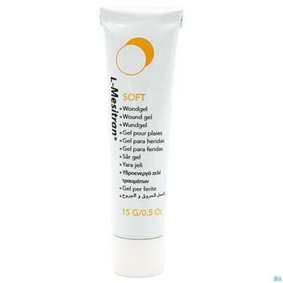Sie sehen eine Packung L-mesitran Wundgel Soft Human 15g, Produktbild: 02 L-mesitran Wundgel Soft Human 15g, A-Nr.: 5713029 - 02