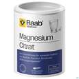 Sie sehen eine Packung Magnesium Citrat Pulver Raab 200g, Produktbild: 02 Magnesium Citrat Pulver Raab 200g, A-Nr.: 5870444 - 02