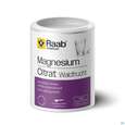 Sie sehen eine Packung Magnesium Citrat Waldfrucht Pulver Raab 200g, Produktbild: 01 Magnesium Citrat Waldfrucht Pulver Raab 200g, A-Nr.: 5996518 - 01