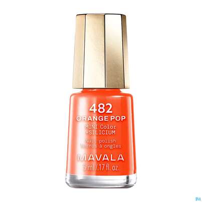 Mavala Nagellack Pop Wave +si 482 Orange 5ml, A-Nr.: 5969929 - 02