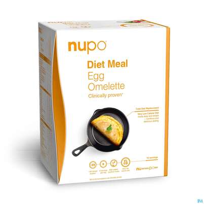 Nupo Lebenswert Diet Meal Egg Omelet 10st, A-Nr.: 5738940 - 01