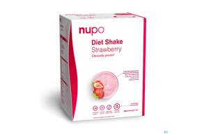 Nupo Lebenswert Diet Shake Strawberry 12st, A-Nr.: 5738845 - 01