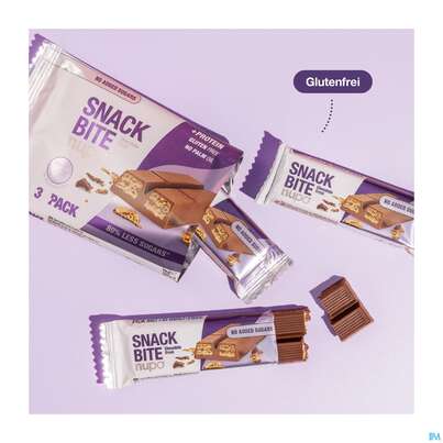 Sie sehen eine Packung Nupo Lebenswert Prot. Snack Bite 64,5g, Produktbild: 07 Nupo Lebenswert Prot. Snack Bite 64,5g, A-Nr.: 5739170 - 07