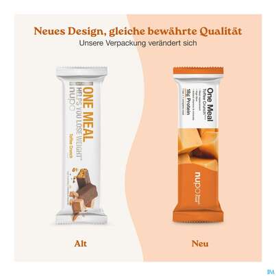 Nupo Riegel Fuer 1 Mahlzeit One Meal Bar Toffee 97767 60g, A-Nr.: 5296666 - 08