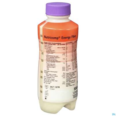 Sie sehen eine Packung Nutricomp Pb Neutral 500ml Energy Fibre 3571270 12st, Produktbild: 04 Nutricomp Pb Neutral 500ml Energy Fibre 3571270 12st, A-Nr.: 5051976 - 04